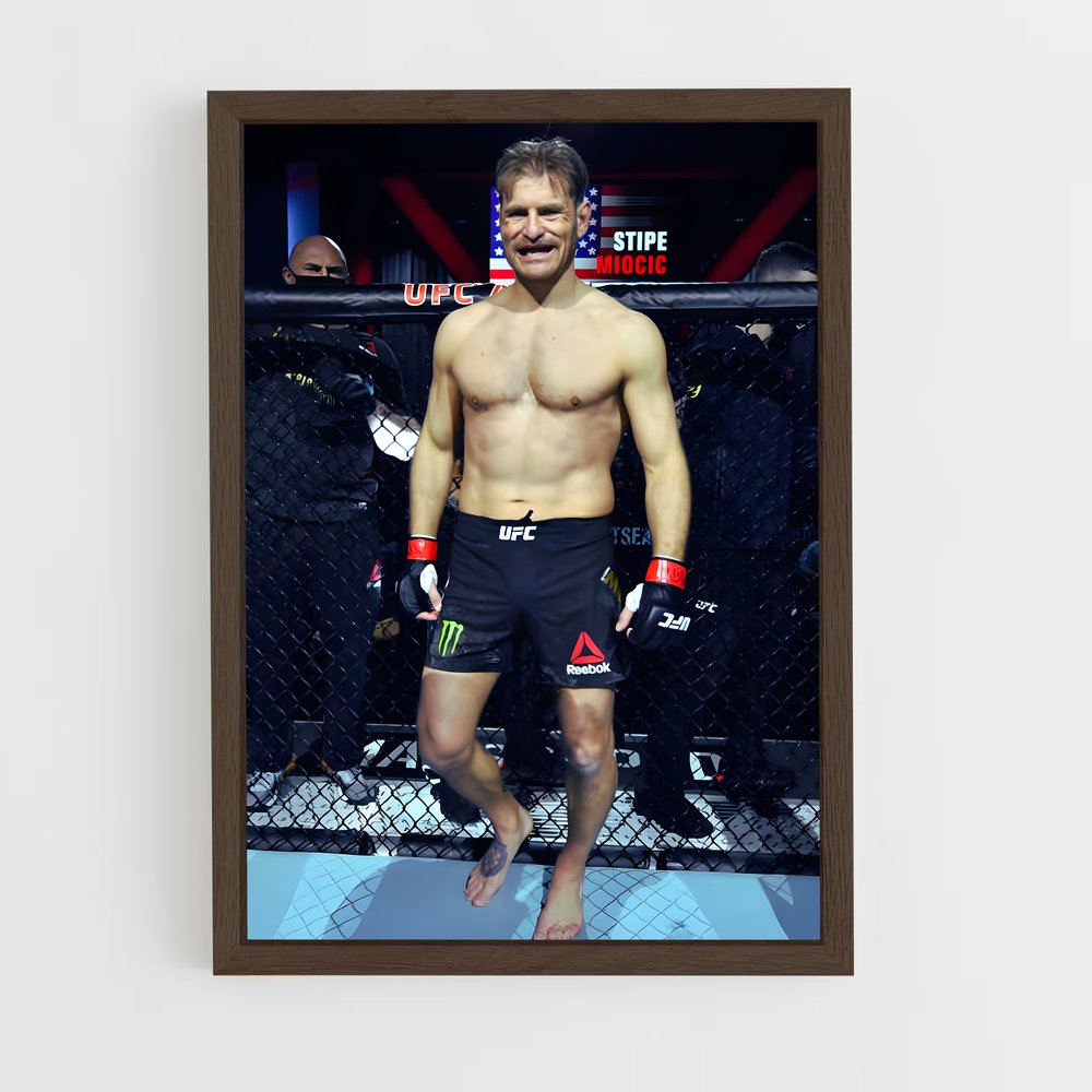 Poster Combat en Cage – affiche MMA (vue 5)